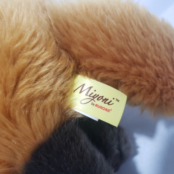 🌞SOLD🌞 Miyoni by Aurora 15-Inch Fox Plush Stuffed Animal 2018 Red White Brown - Picture 9 of 12